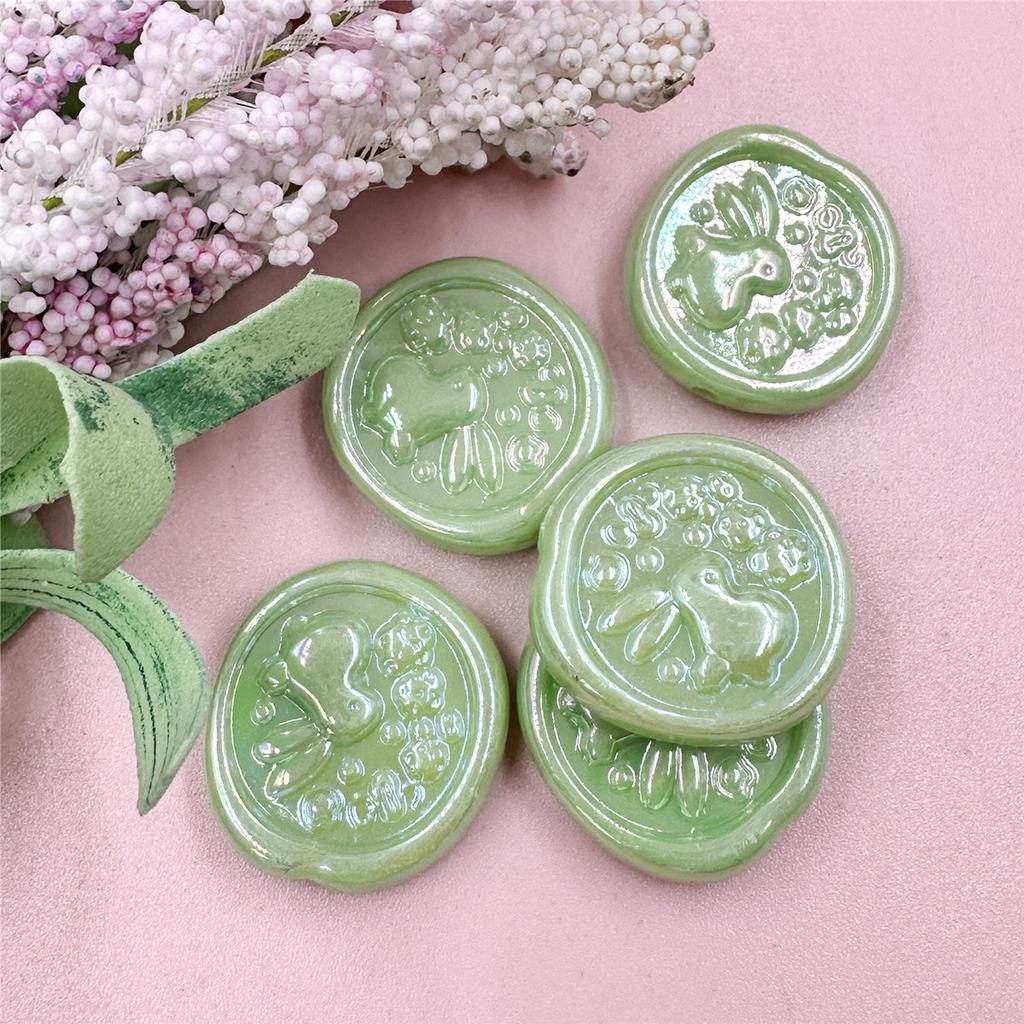 Making Craft Rabbit Geometry For Necklace Earrings Beading Accessory Handmade Material Acrylic 5Pcs 24*25mm Beads DIY Jewelry Making Charms