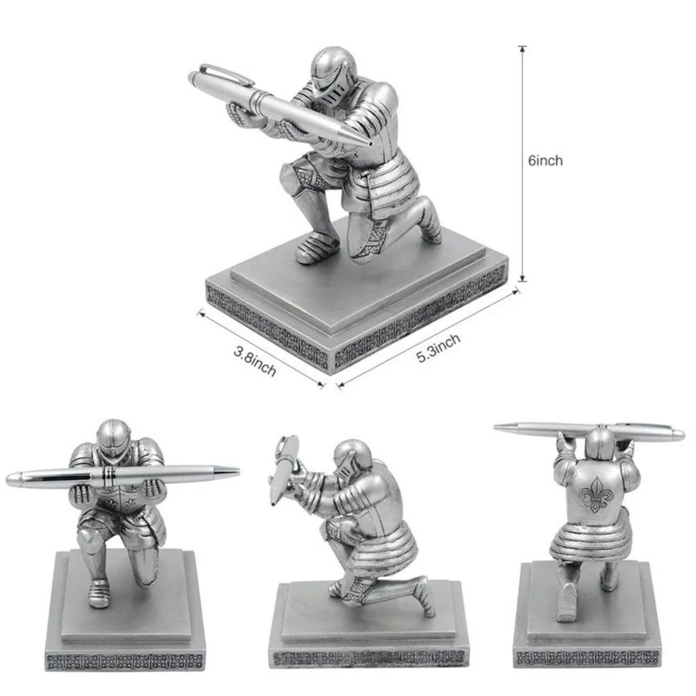 Executive Knight Armor Hero Pen Holder Armor Hero Creative Pen Holder Desktop