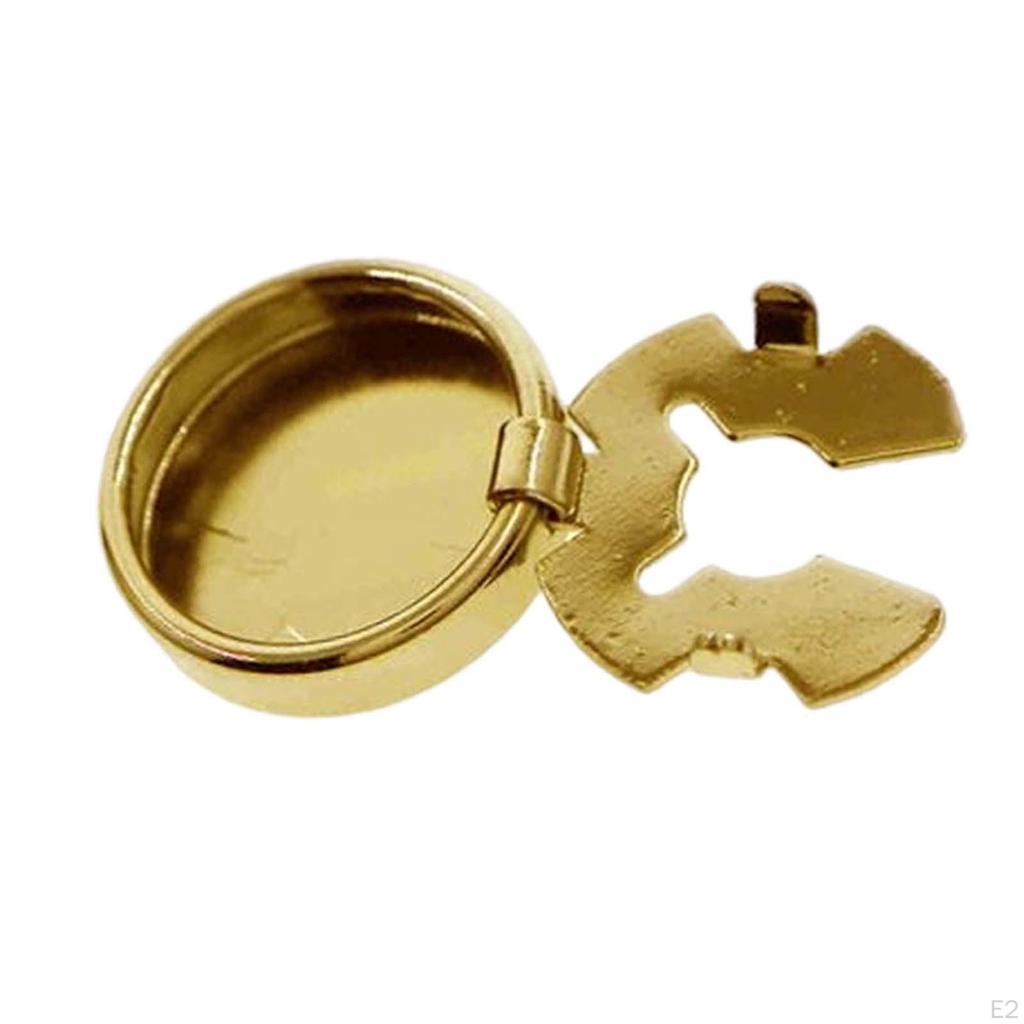 2 Pieces Cufflinks Suit Shirts Decoration Business 17.5Mmdiameter Fashion Round Button Covers Shirt