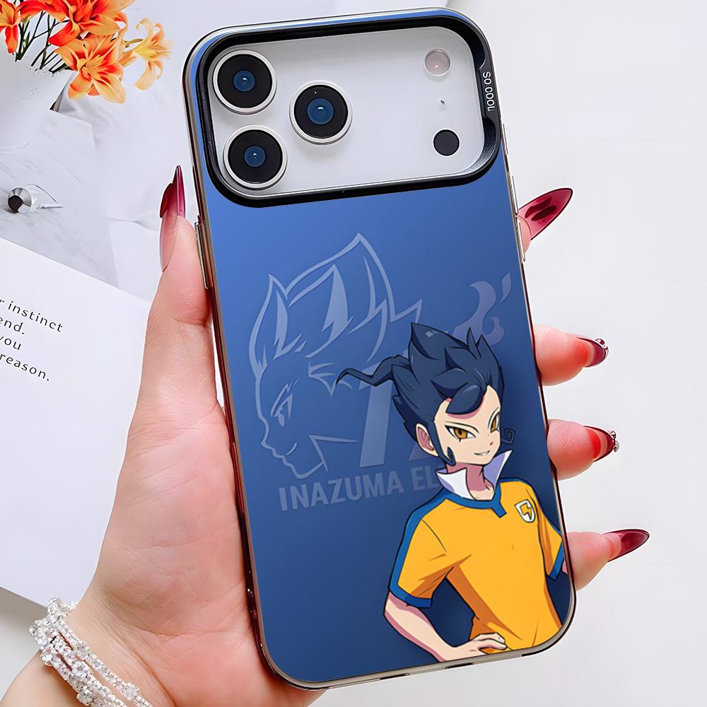 Inazuma Eleven Series Phone Case For IPhone 17 Pro Max 16 Pro Max 15 14 13 11 12 Mini Xs X Xr 7 8 Plus Se Color Silver Cover