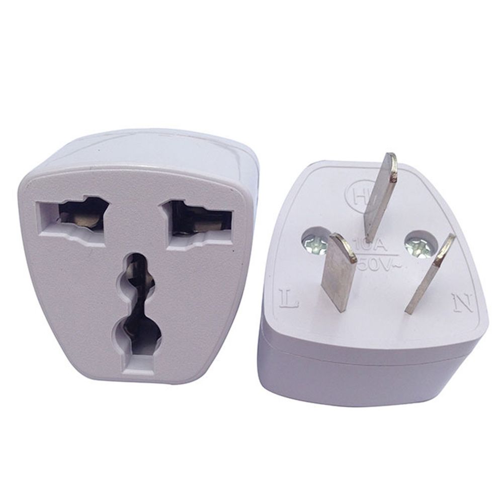 1pc 3 Pin AC Power UK/US/EU Universal To AU/Australia Adaptors Electrical Plugs Travel Converter