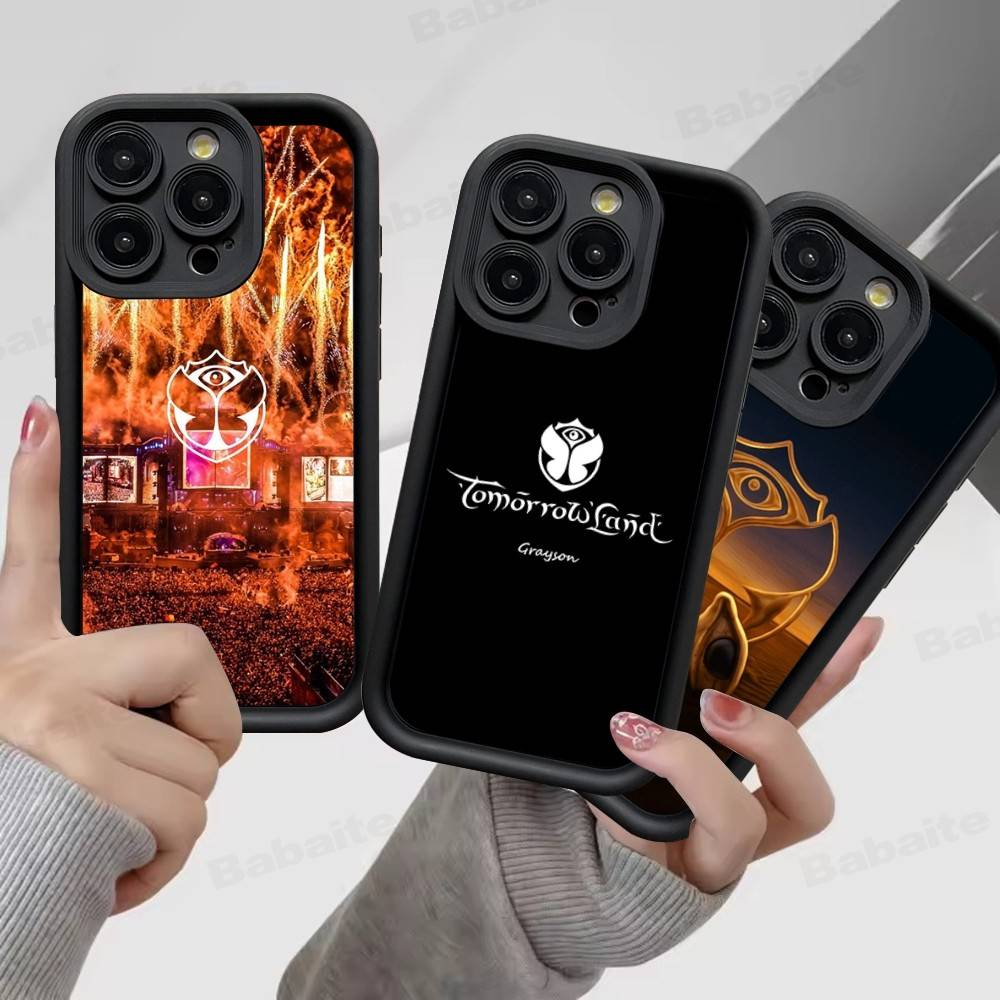 T-tomorrowland Logo Phone Case For iPhone 17 16 E 15 14 13 12 11 Pro Max Plus Back Cover