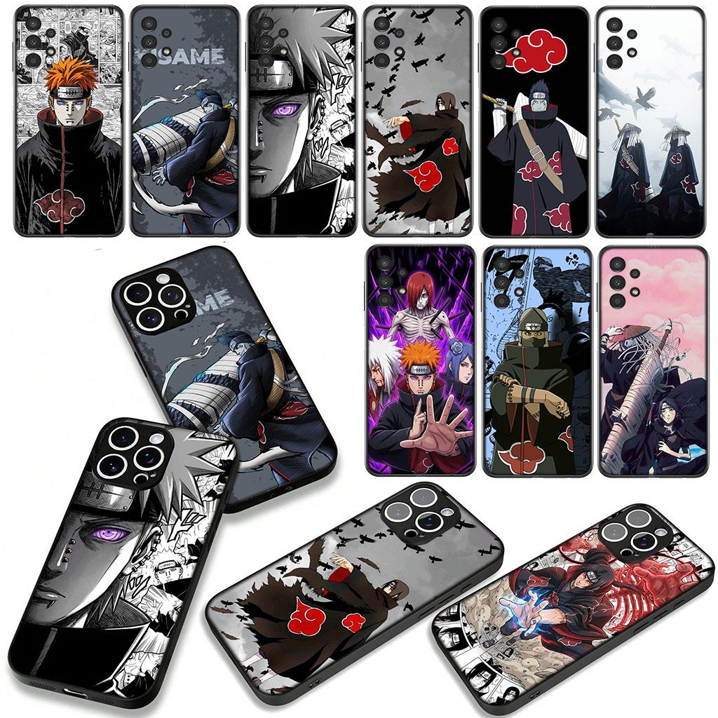 for Motorola Moto G04 G13 G14 G22 G23 G32 G34 G35 G64 G82 G84 G53 G60 G72 E14 E15 E13 Case Pain Akatsuki Narutos KISAME Itachi