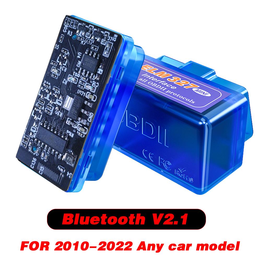 Super Mini ELM327 OBD2 V1.5 Bluetooth 5.0 OBD V2.1 V1.5 Последняя версия Новый автоматический сканер OBD Код считыватель Инструмент Диагностический инструмент для автомобиля