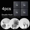 Держатель Прозрачный Бытовой Бесшовный Клейкий Крючок Бесследные Крючки Вешалка Для Хранения Настенная Стойка