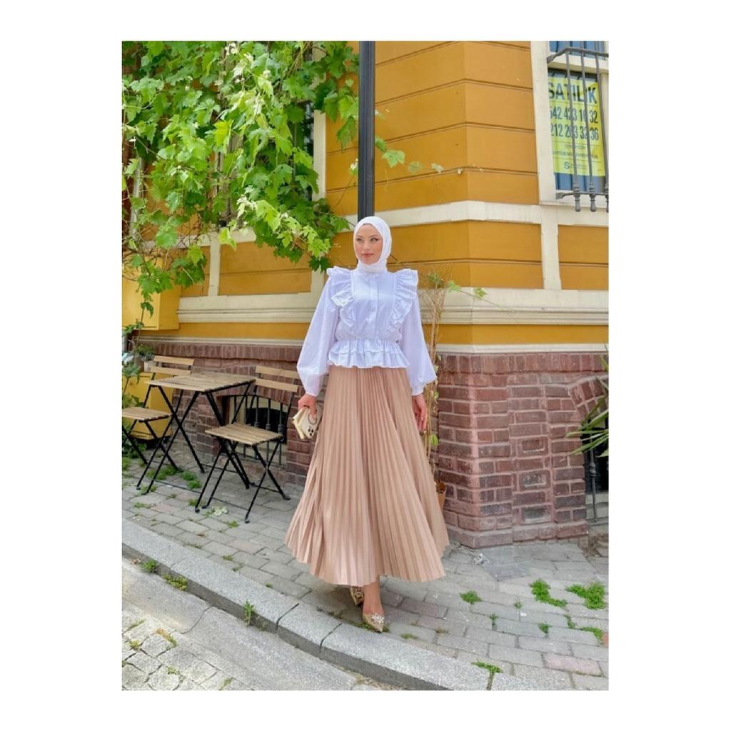 Плиссированная юбка в хиджабе