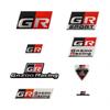 1 шт. Логотип GR GAZOO Racing GRSPORT Алюминиевые Наклейки-Эмблемы на Автомобиль Декор Задний Хвост Наклейки на Кузов Автомобиля Для Levin Corolla Camry