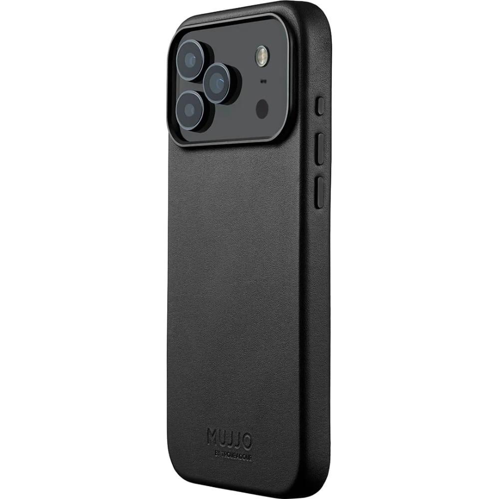 Etui skórzane do iPhone 17 Pro Max Black Mujjo