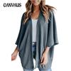 Spring and Autumn Women's Cardigan Loose Cardigan Plus Size Knit Top