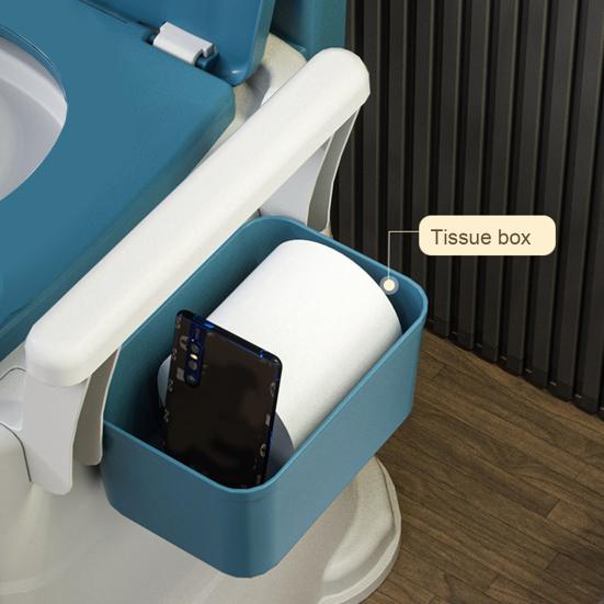 Portable Camping Toilet with Wide Seat for Elder Adults Easy To Clean Stable Portable Mobile Toilet for Indoor Outdoor Camping Travel