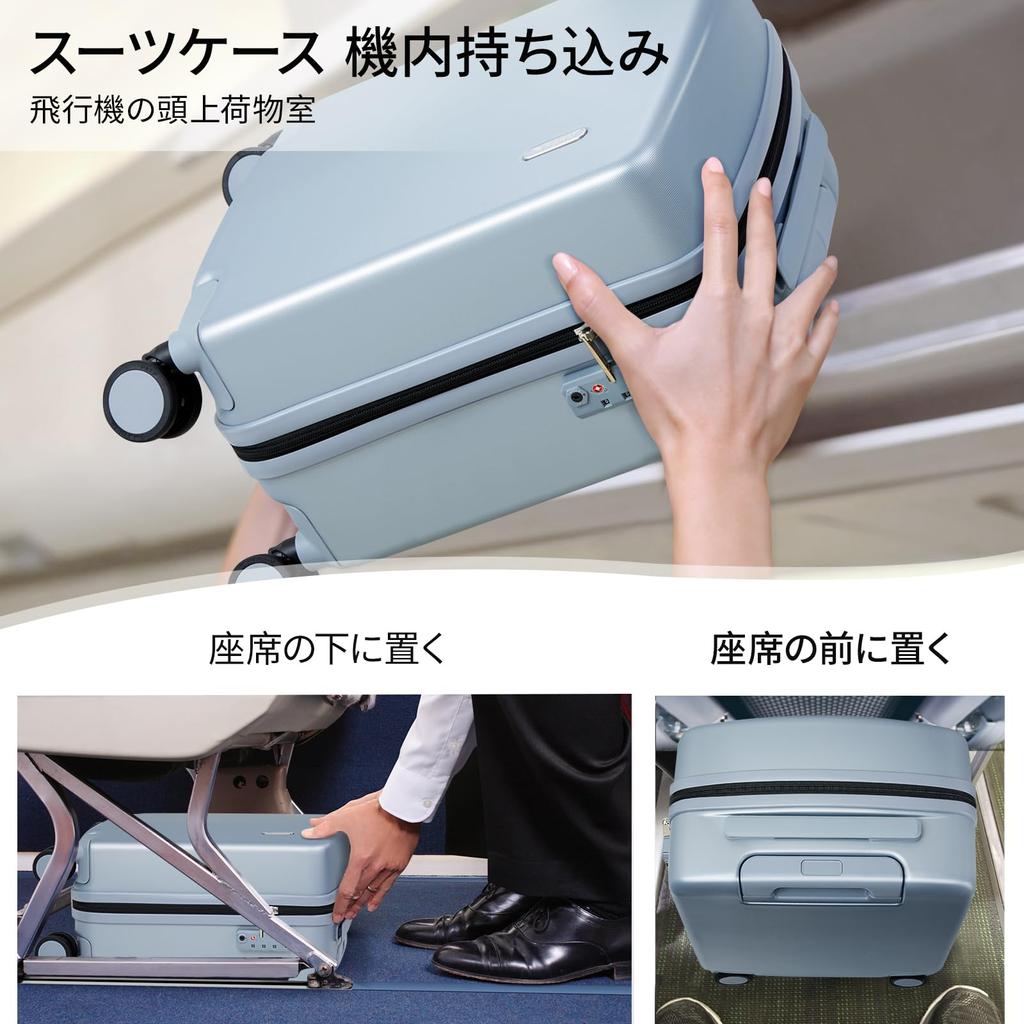 Переноска S и малогабаритная переноска бесшумная на 2 ночи и 3 ролика, которые могут вращаться Материал ПК [Ханке] 16-дюймовый корпус, размер, сверхлегкий чемодан, дорожный чемодан,