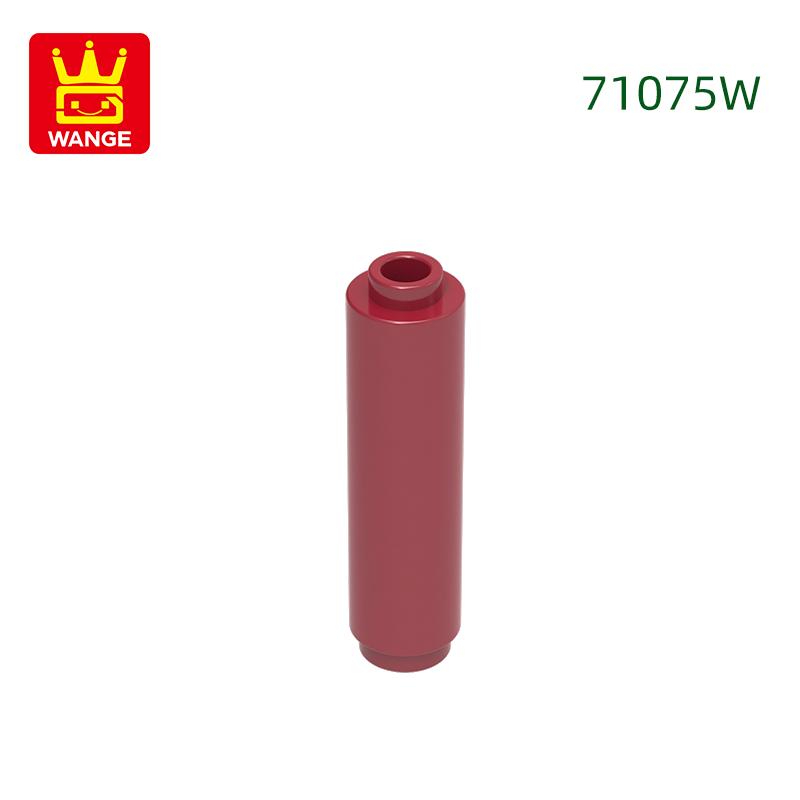 Non-Toxic 115Pcs/Lot 71075W 1X3 Round Cylinderbuildingblocksmoc Accessories Construction Compatible With Brick Children Toys Gift Box
