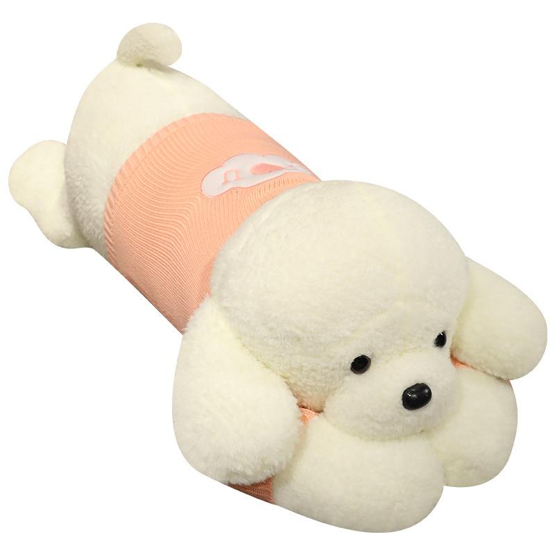 Large Dressed Dog Doll Plush Toy Big Dog Doll Girls Sleeping On The Bed Accompanying Ragdoll Doll