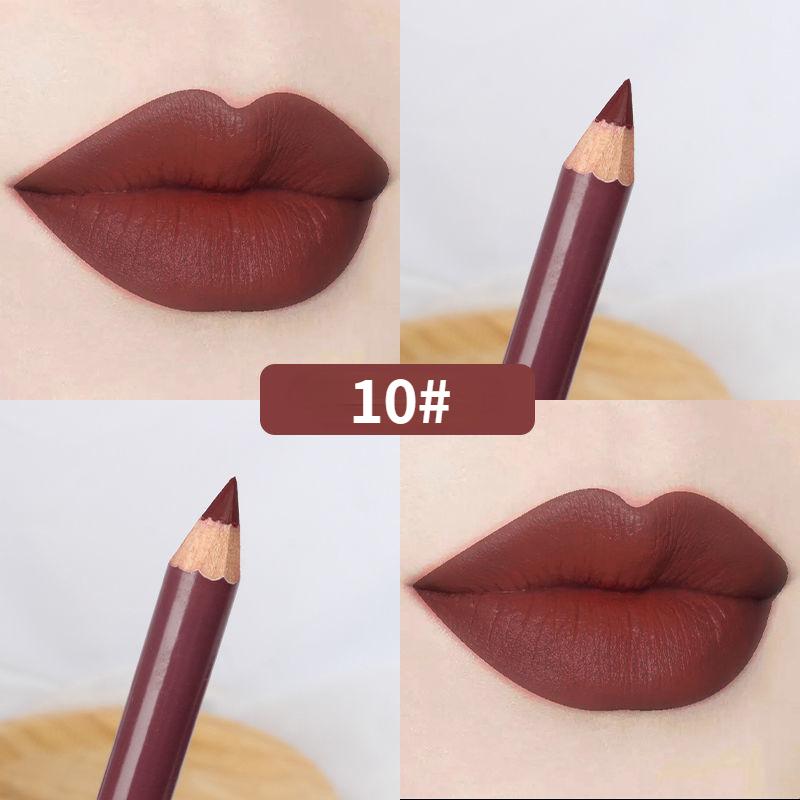15 цветов губная помада, карандаш для губ, косметическая долговечная водостойкая женская Красота, макияж, матовый макияж