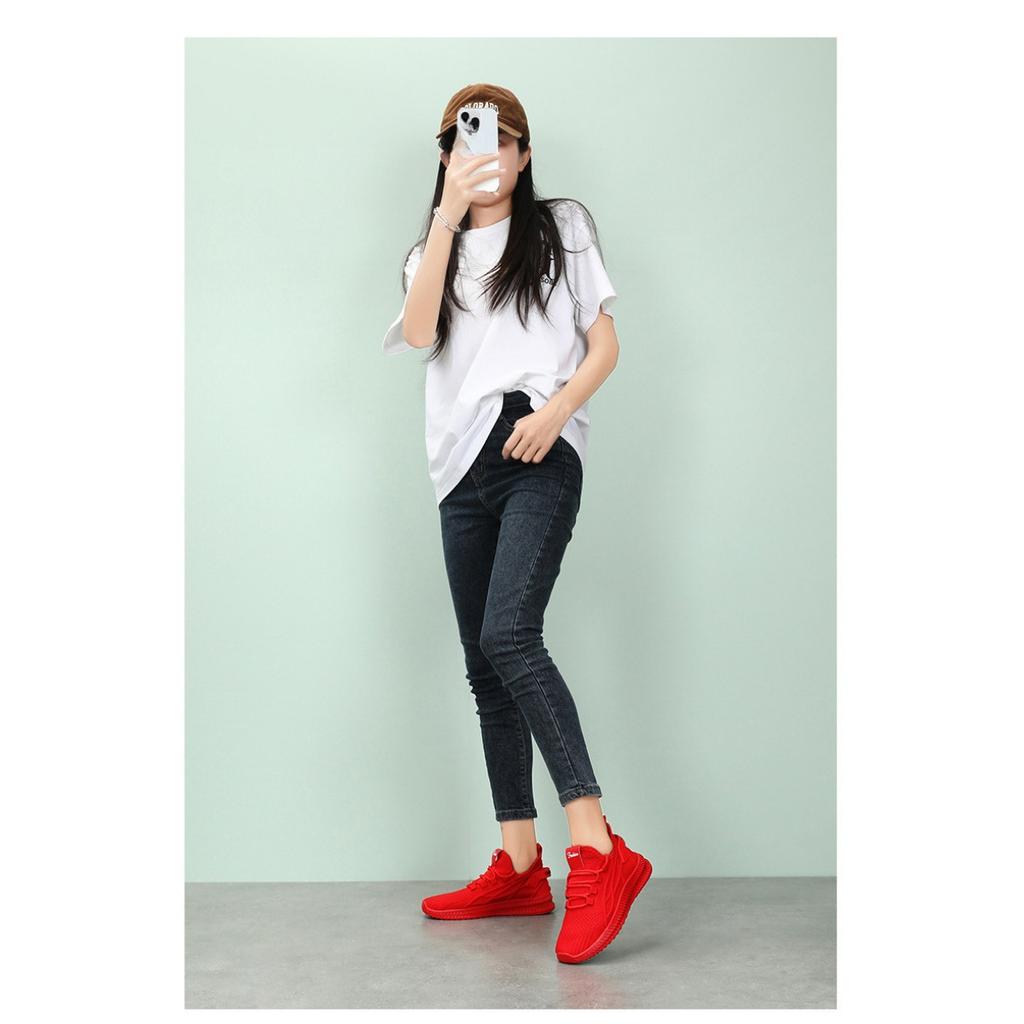 Shoes Women,Spring Fashion Casual Sneakers,Trendy Mesh Breathable Single Shoes