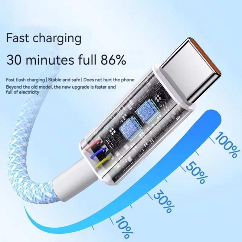 1M 1.5M 2M USB-C на Type C цветной кабель для 15 Pro Max PD 60W быстрая зарядка для Xiaomi Samsung плетение кабель аксессуары