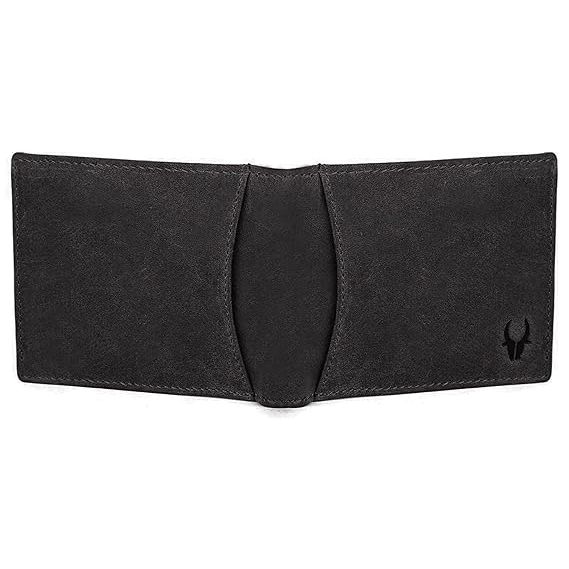 Кожаный кошелек с защитой RFID для мужчин