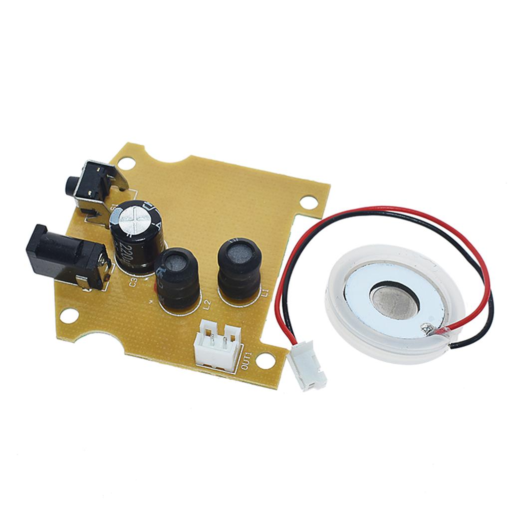 Ultrasonic Humidifier Mist Maker DC3.7V-12V D20mm 113KHz USB Ceramic Atomizer Humidified Plate PCB Module Circuit Board