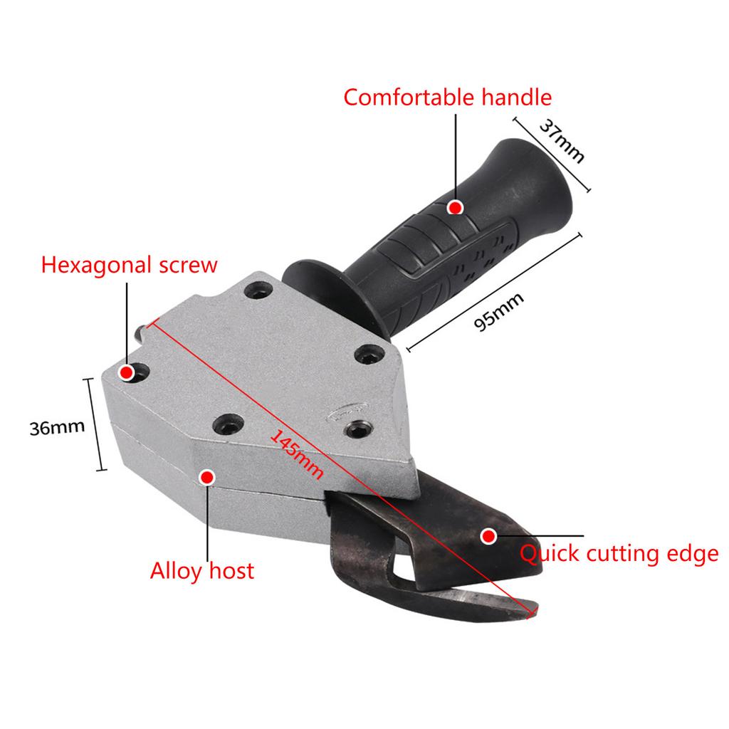 Электрический сверлильный станок, металлический нож для резки листового металла, белый лист, сталь