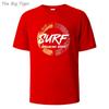 Surf Summer Printing Classic Cotton Tee Simple Round Neck Design Breathable Fabric Unisex Short Sleeve Top Men T-Shirt