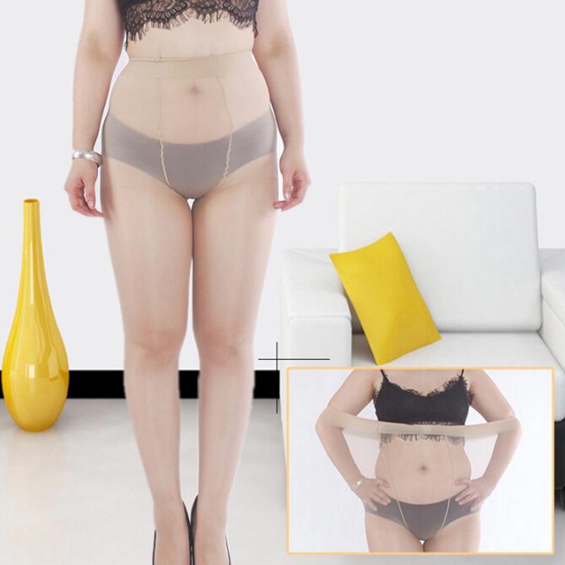 Sexy Plus Size Women See-Through Pregnant Maternity Tights Pantyhose Stockings