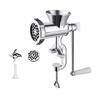 3-in-1 Manual Meat Grinder with Sausage Stuffing Tube Table Clamp Meat Grinder Hand-cranked Mincer Home Meat Processing Tool
