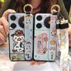 Phone Holder Anti-knock Phone Case For ZTE Nubia Music Lanyard Ring Waterproof Shockproof Kickstand Wrist Strap Cartoon