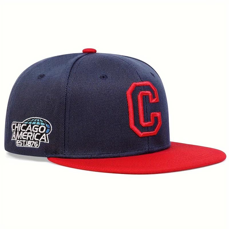 Унисекс Бейсболка с вышивкой CHICAGO Хлопковая Snapback Кепки Регулируемая Хип-Хоп Спортивная Кепка Мужчины Женщины Уличные Шляпы от Солнца Кепки Тракеры