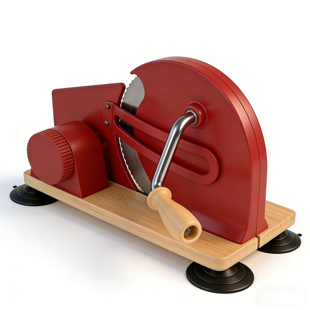 Ручная хлеборезка для домашнего хлеба на закваске Инструмент для нарезки с ручным приводом Равномерная нарезка по толщине Нержавеющая сталь