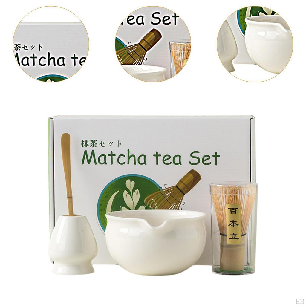 4 предмета японский чайный сервиз матча церемониальные наборы аксессуары для подарков домой