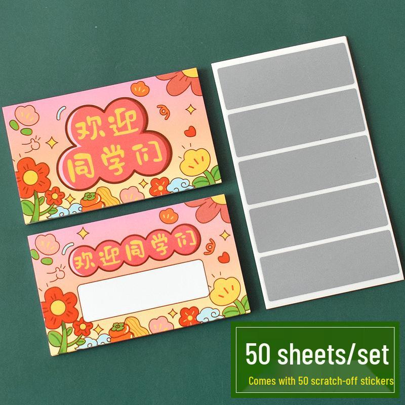 DIY Scratch-Off Cards: Creative Back-to-School Gifts for Students