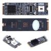 Карта-переходник M2 PCIE NVME на TYPE E Riser 20 Гбит/с Высокоскоростная карта расширения M2 M-Key PCIe на USB3.2 для передней панели ПК