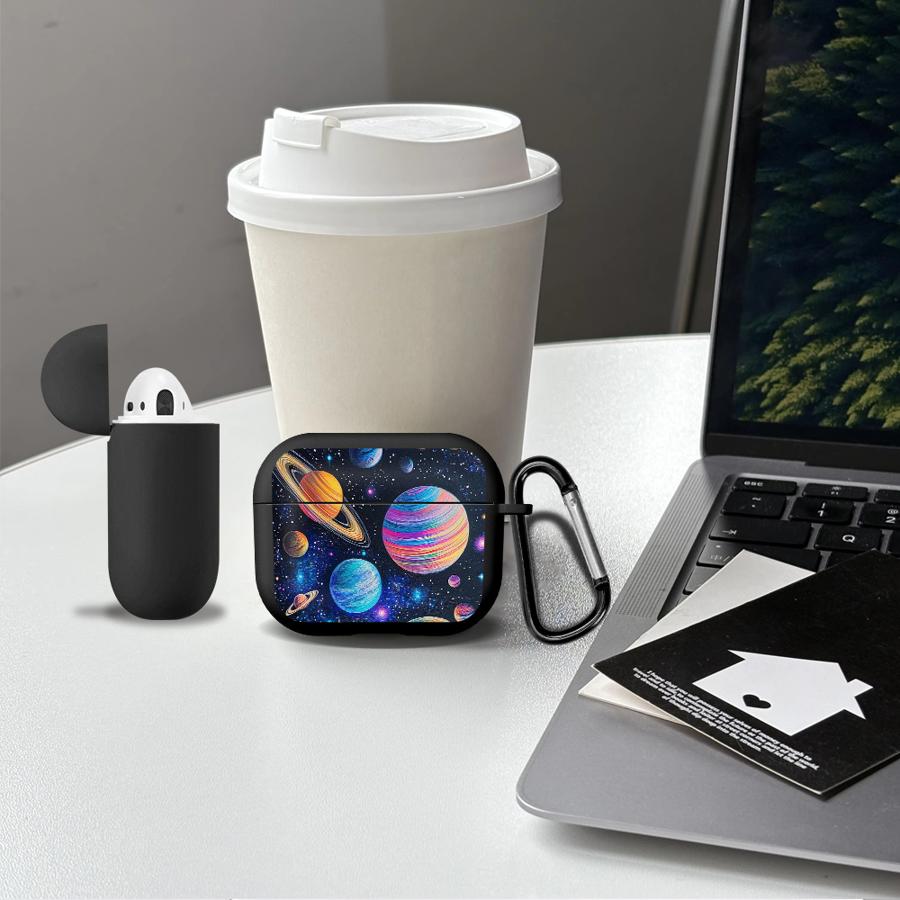 Чехол «Цветные планеты» для Airpods 2 4 Pro Pro3 3 1 Pro2 Чехлы для наушников Обложка
