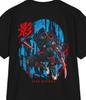 Cyber Ninja Heavyweight Graphic T-Shirt Japanese Streetwear Black Tee