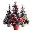 LED-Lit 40cm Luminous Christmas Tree with Decorations & Gift Box