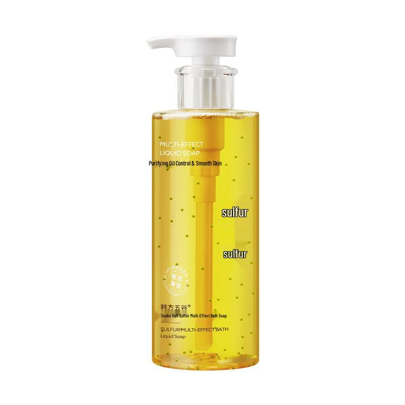 Herbal Snake Bile Sulfur Liquid Bath Soap - 2 x 500ml Pack