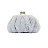 Molly Marais Pouch MOLLY MARAIS COPENHAGEN (Cosmetic Pouch, Fur, Gray)