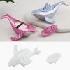 Whale Shape Candle Cup Silicone Mold with Lid Plaster Concrete Casting Mold Creative Candlestick Flower Pot Craft Mold Home Deco