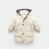 Girl's Winter Mid-length Warm Jacket Middle and Large Children Thickened Comfortable Jacket