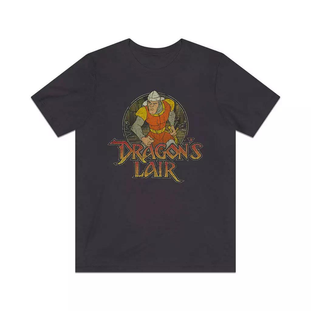 Мужская футболка Dragon's Lair 1983 Винтаж