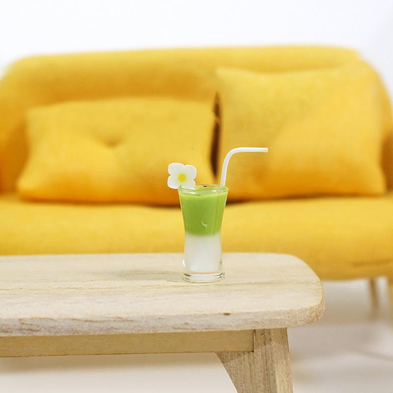 Миниатюрные игрушки, коктейльные напитки, куклы, игрушки, аксессуары для кукольного домика, миниатюрные предметы, подходящие для 1:6/1:12 кухонных украшений кукольного домика