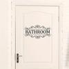 Bathroom Wash Table Decorative Wall Sticker