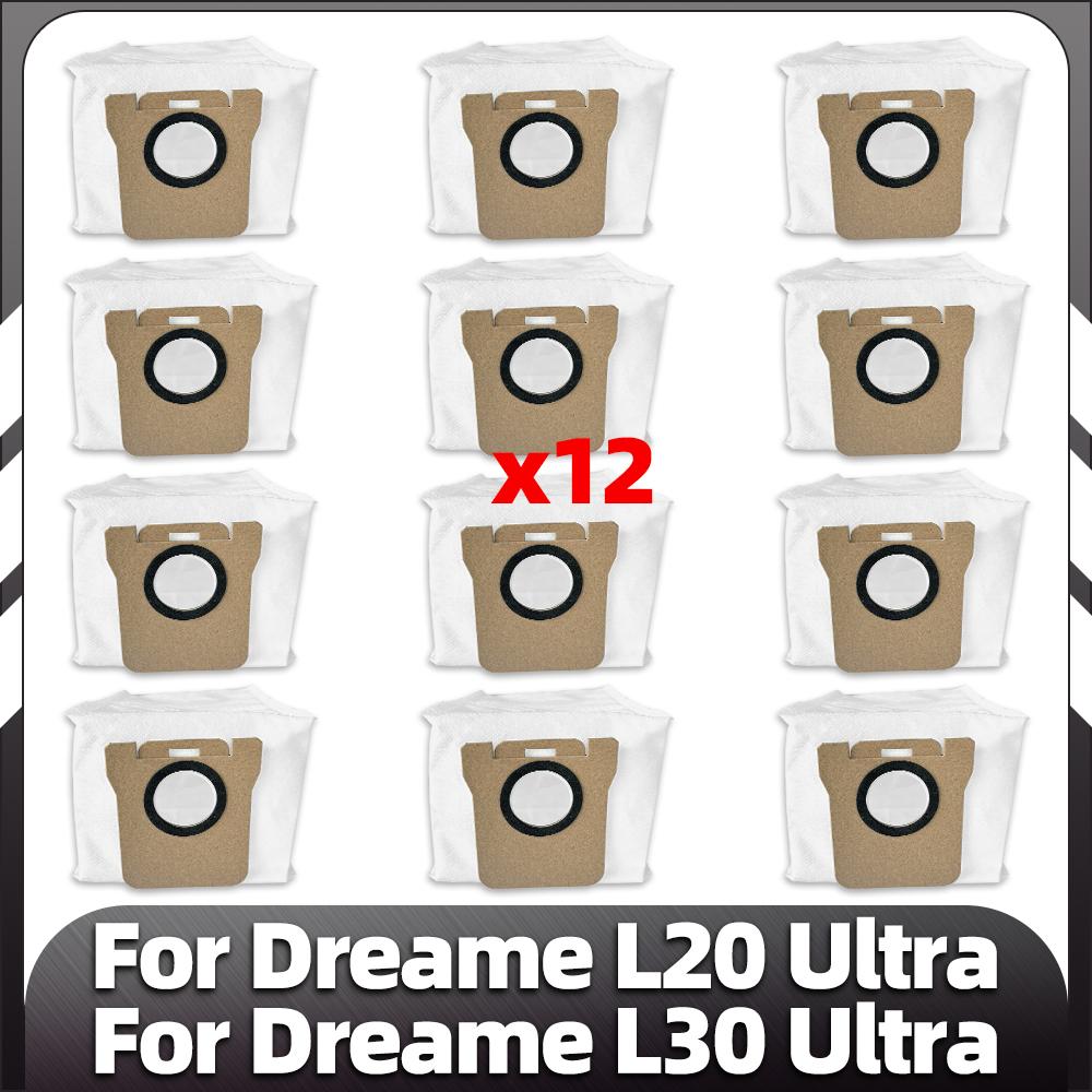 Для робота-пылесоса Dreame L20 Ultra / L30 Ultra / X20 Pro детали основная боковая щетка фильтр HEPA накладка для швабры пылесборник запасные аксессуары