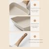 Nonstick Coating Steak Frying Pan Flat Surface Griddle Pan Thickened Nonstick Flat Pan  Cooker