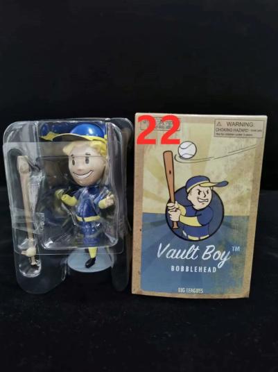 Милый Бобовая Голова Vault Boy Полный Набор Аниме Фигурка Действия Игрушки Статуя Коллекция Модель Кукла Настольное Украшение Дисплей Игрушки Подарки