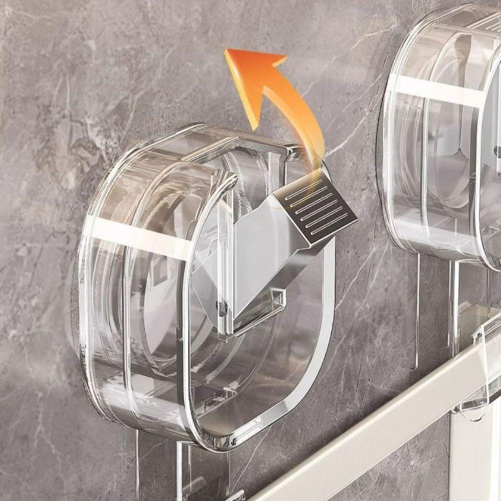 Многослойная полка на присоске, самоклеящаяся полка для хранения овощей, кухонный органайзер