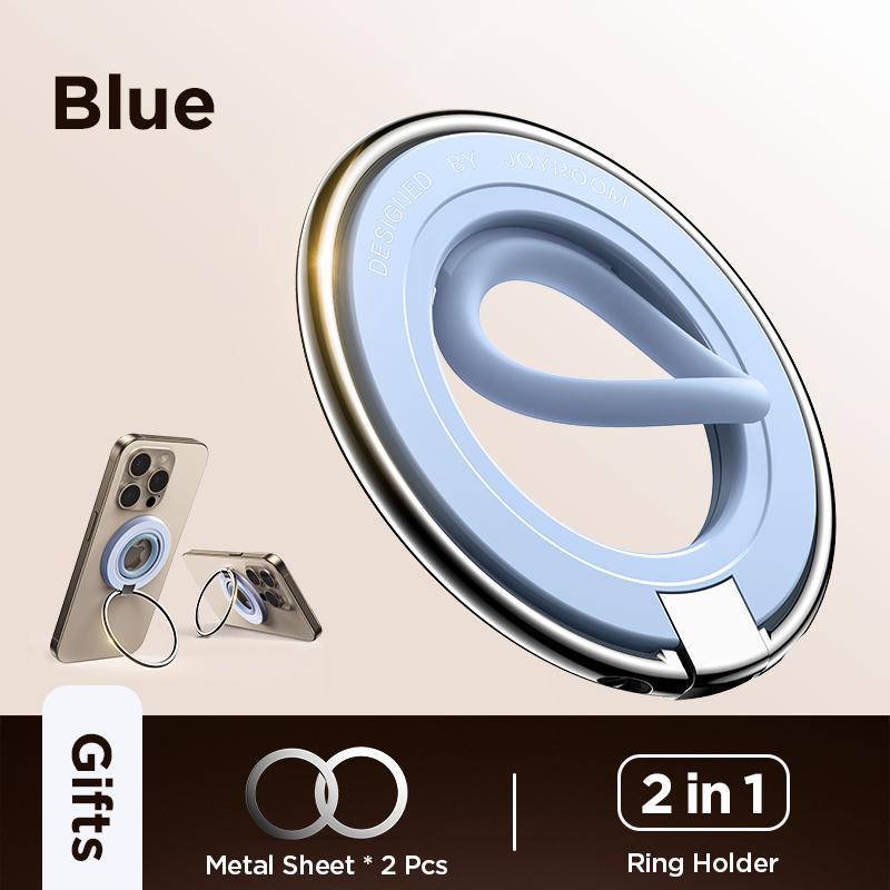 JOYROOM Durable Silicone Ring For Magsafe Phone Grip Holder Kickstand Magnetic Phone Ring Holder Stand For 4.7-7.0 Inches Phones 5
