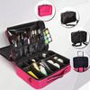 Professional Makeup Organizer Cosmetic Bag Large Capacity Storage Case Multilayer Suitcases