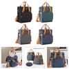 Insulated Lunch Bag Food Container Leakproof Thermal Bag with Multi Pockets and Removable Strap for Work Picnics