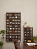 Vintage 16-Compartment Tea Storage Rack